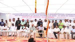 asaduddinowaisiattendstheinauguralfunctionsandthefoundationlayingceremoniesinhyderabad