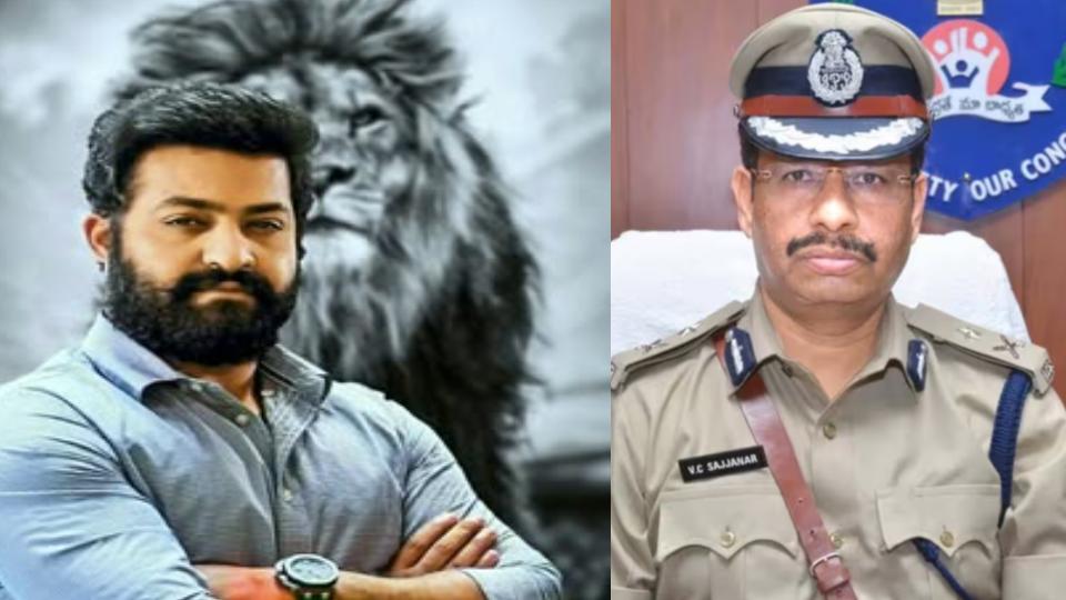 Sajjanar calls out Jr NTR fans over his fake AI image