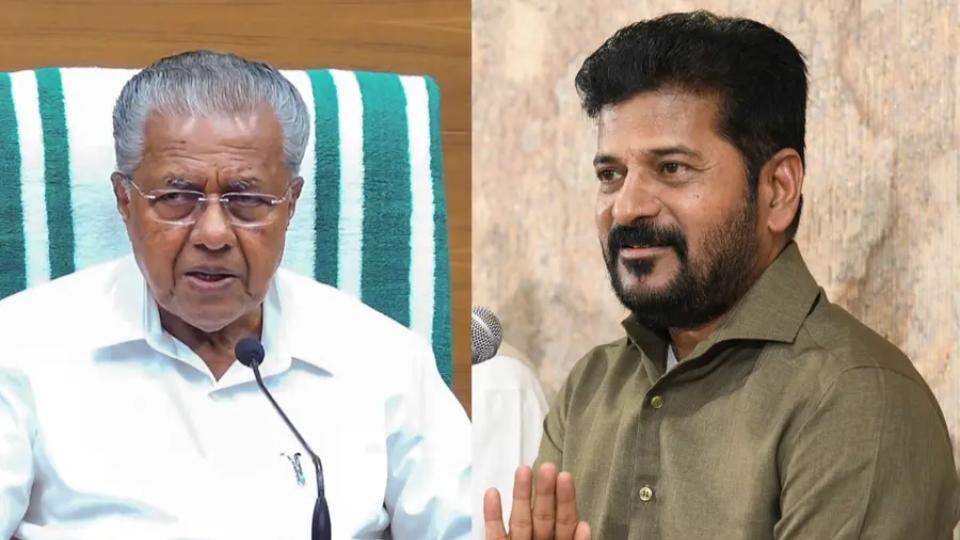 Pinarayi Slams Revanth Drawing Inspiration for HYDRAA From Hitler