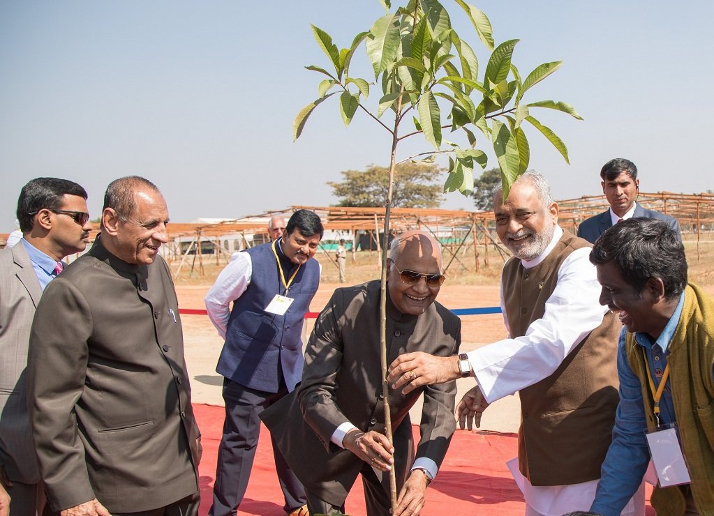 presidentkovindplantssaplingatheartfulnessinstitute