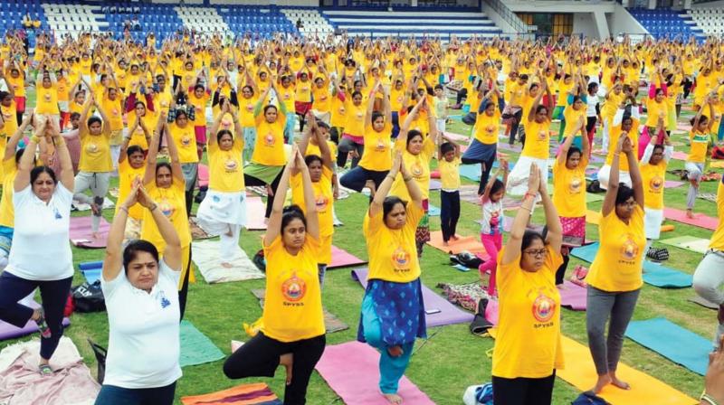 internationalyogadaytobecelebratedacrosshyderabad