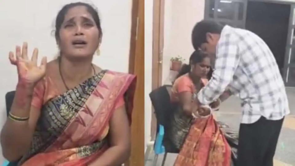 Woman attempts suicide at Prajavani meet over Indiramma housing
