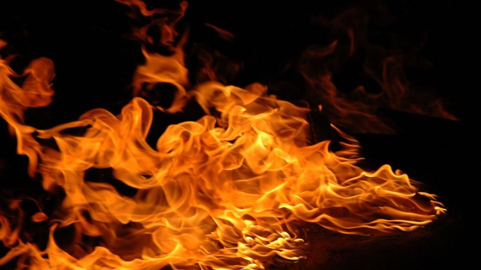 Fire brokes out in a house at Charminar, two injured