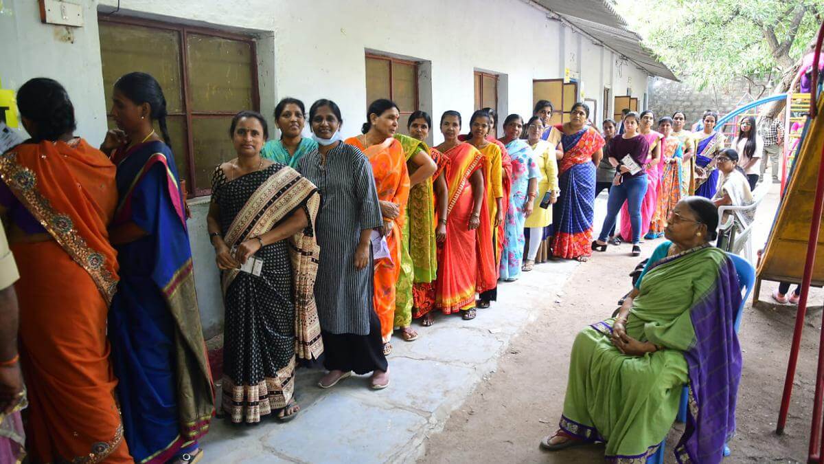 telanganasees6435percentvoterturnouthyderabadrecords4088percent
