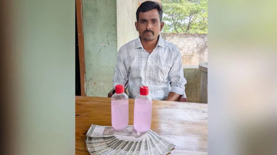 Forest beat officer caught taking bribe in Kothagudem