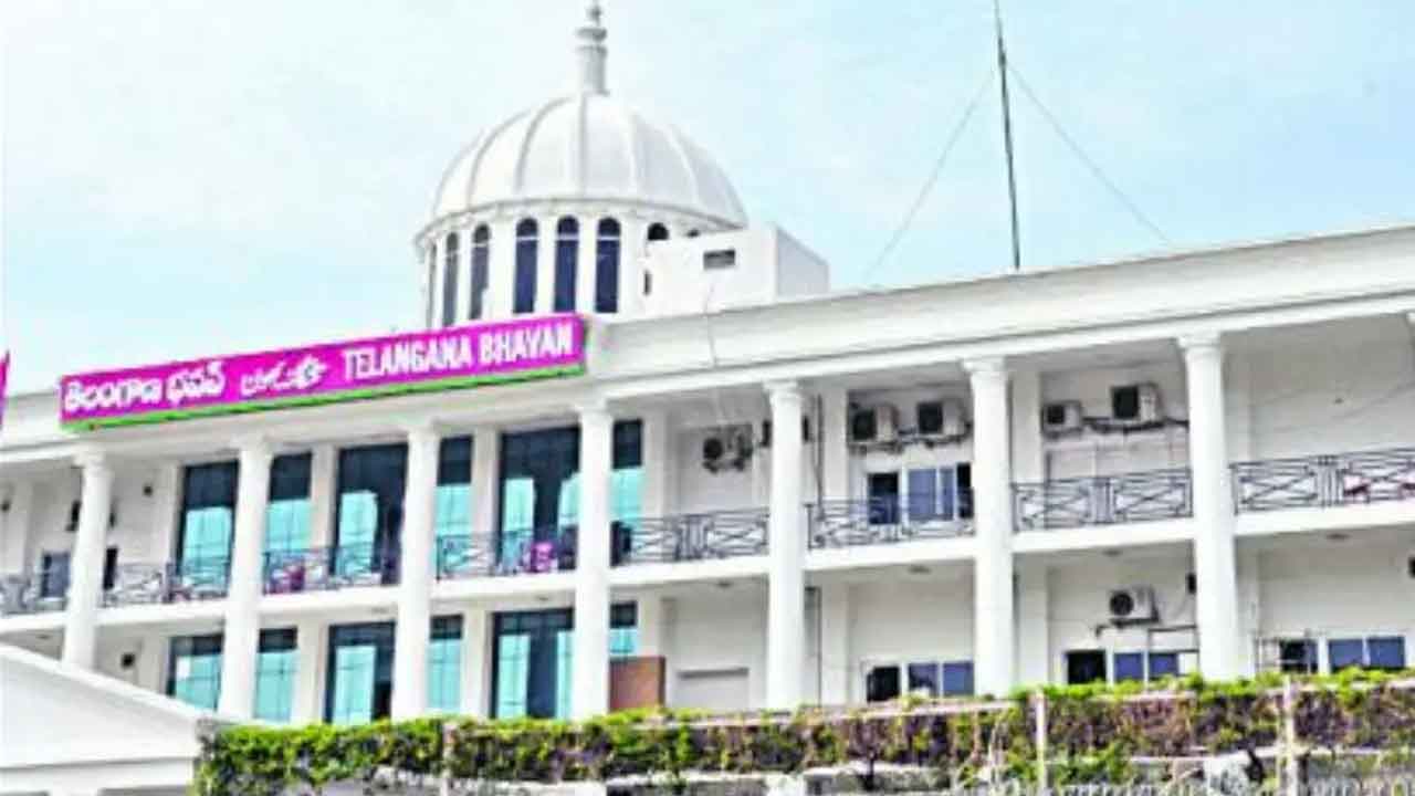 Security beefed up at Telangana Bhavan 