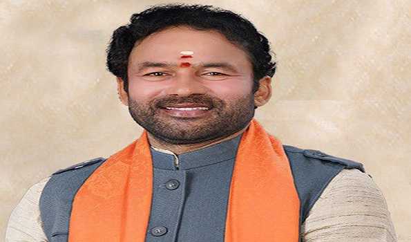 Kishan Greets People on Rama Navami