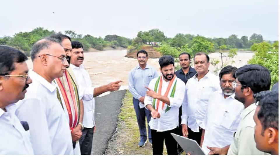 encroachmentscausedfloodsinkhammamsayscmrevanthreddy