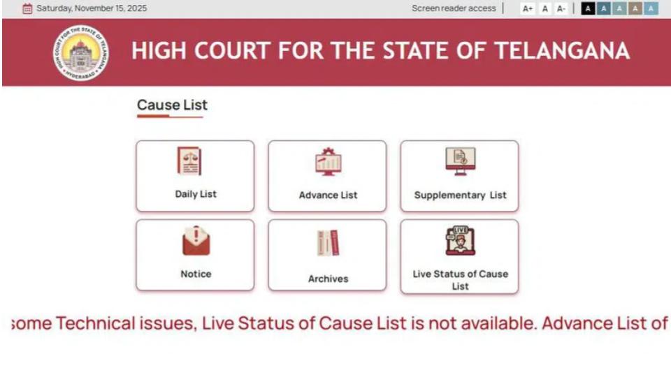 Cyber criminals hack Telangana High Court website