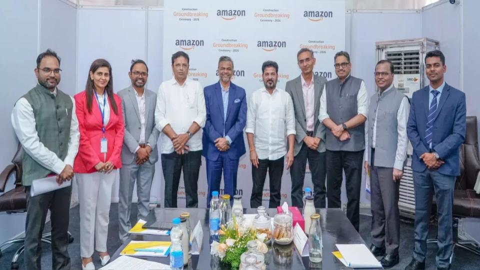 CM Revanth Unveils Vision for Future City at Amazon Data Centre