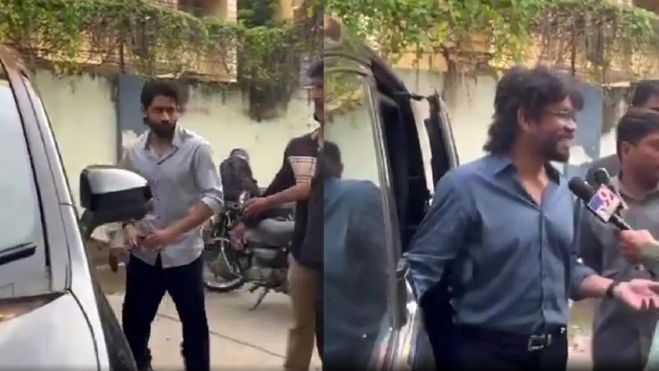 Nagarjuna, Chaitanya Appear Before The Nampally Court