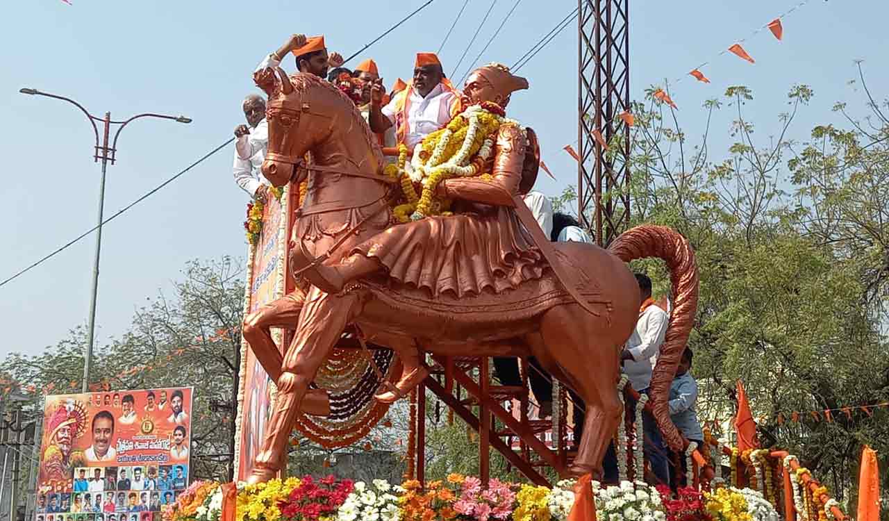 megaprocessiontobetakenoutonchatrapathishivajijayanthiinhyderabad