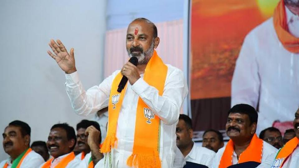 Bandi Sanjay Accuses Congress of Targeting Democratic Institutions