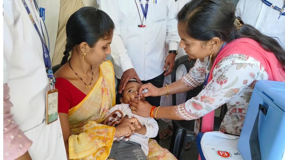 Pulse Polio Drive Begins in Hyderabad city