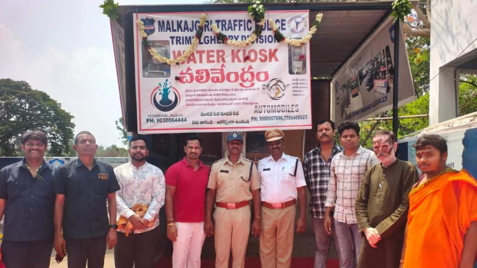 Free Drinking Water Kiosk Established at Trimulgherry Traffic ACP Office