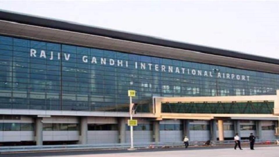 Metal Part of Aerobridge Ceiling Falls on Flyer