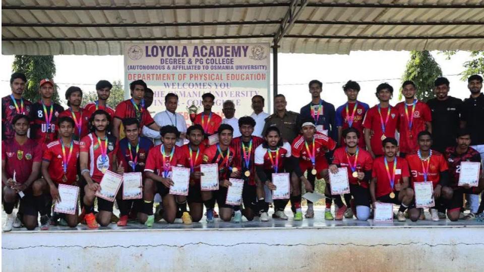 Anwar-ul-Uloom College win Osmania University football title