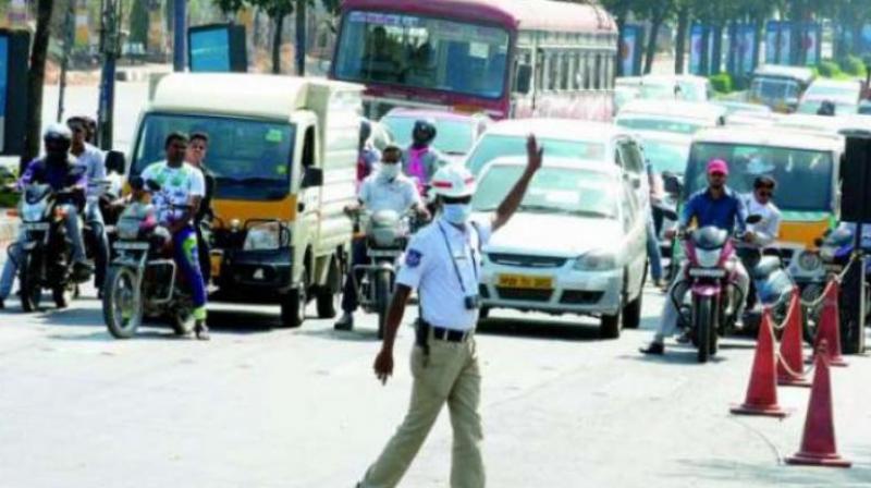 trafficcurbsatbegumpet