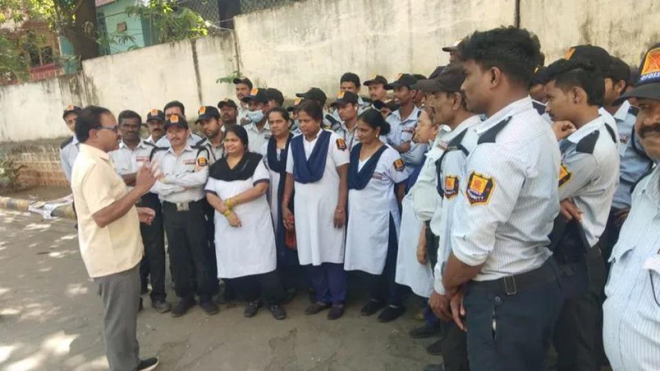 nimscontractsecuritypersonnelgoonstrikeovernonpaymentofsalaries