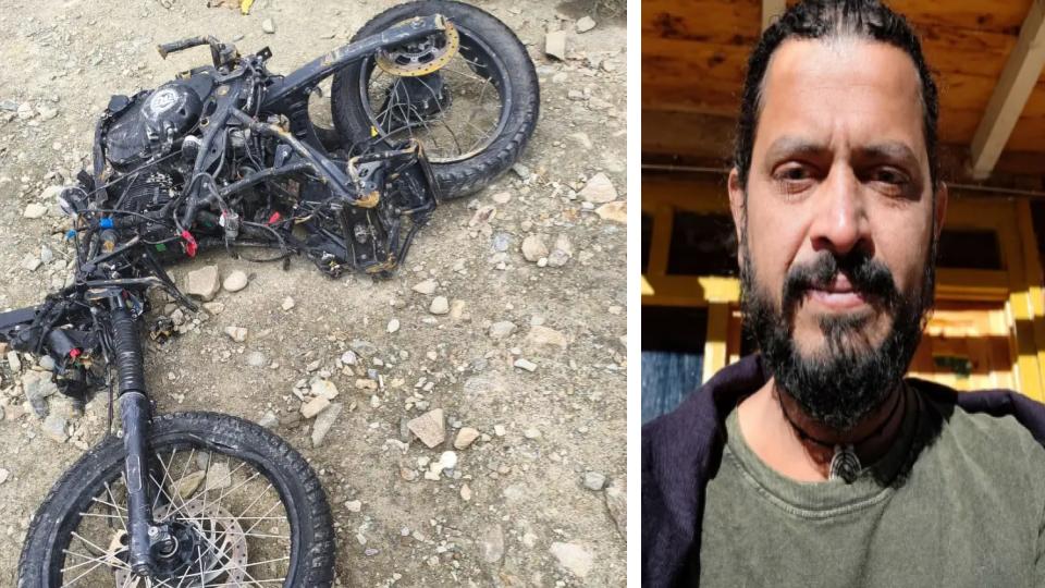 Hyderabad biker vanishes in Himachal, bike found in damage condition