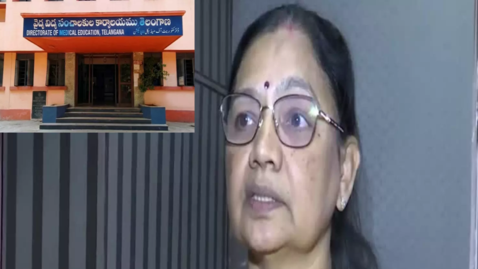 Dr Vani Appointed As Telangana Director Of Medical Education
