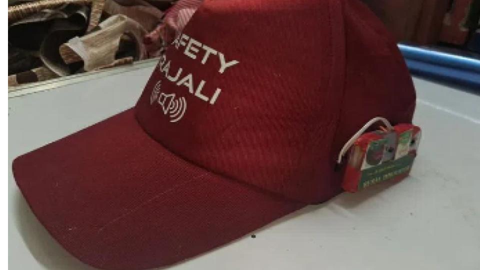 Govt teacher develops safety cap for hearing impaired people in Khammam