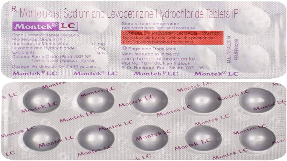 spurioustabletsof‘monteklc’foundinhyderabadhugestocksseized