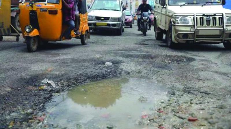 hyderabad:bumpyridestostayasonly8roadsfixed