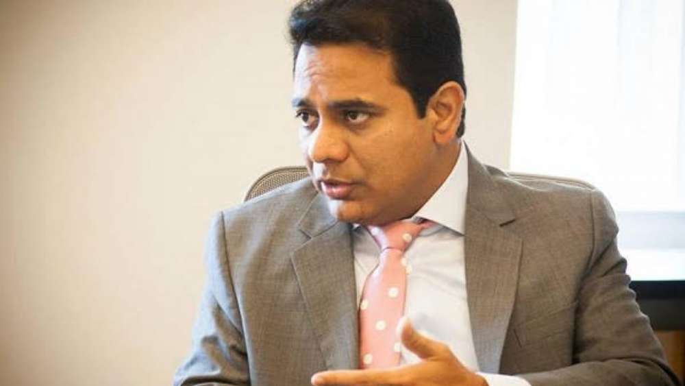 ktrslamscentreforitslackofsupporttowardsindustrialdevelopmentintelangana