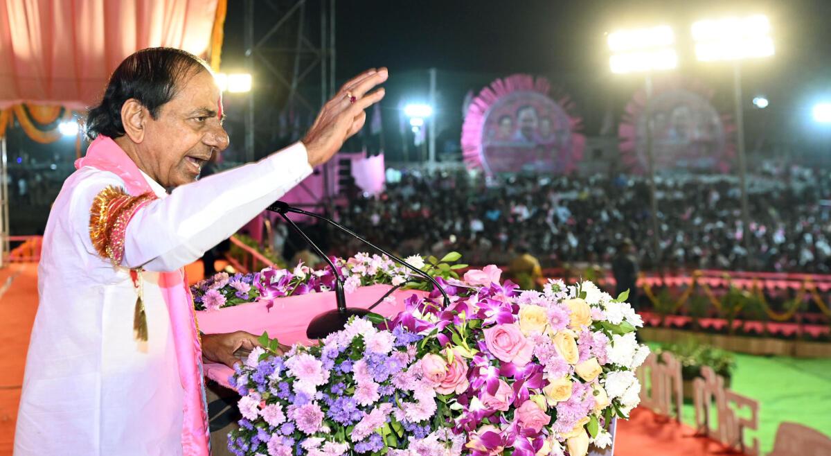 cmkcrsayscongresswouldnotevenwin20seatsinthetelanganapolls