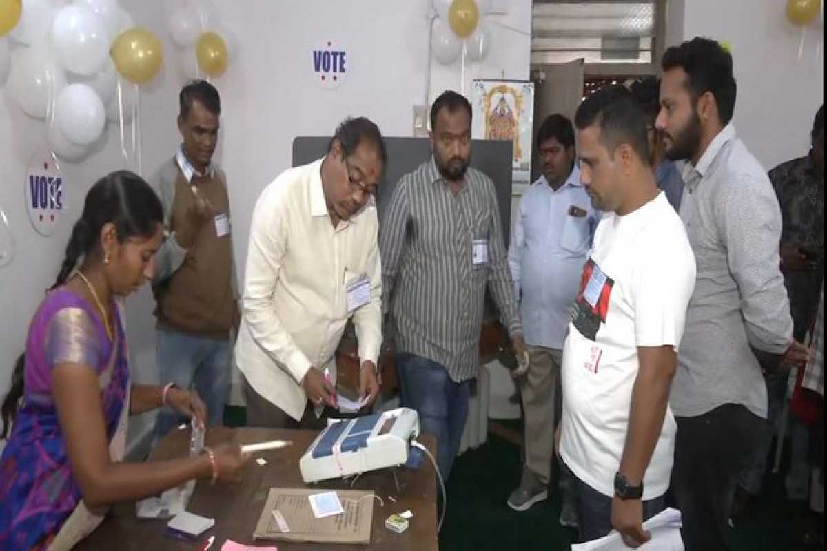 telanganaelections:pollingbeginsamidtightsecurity