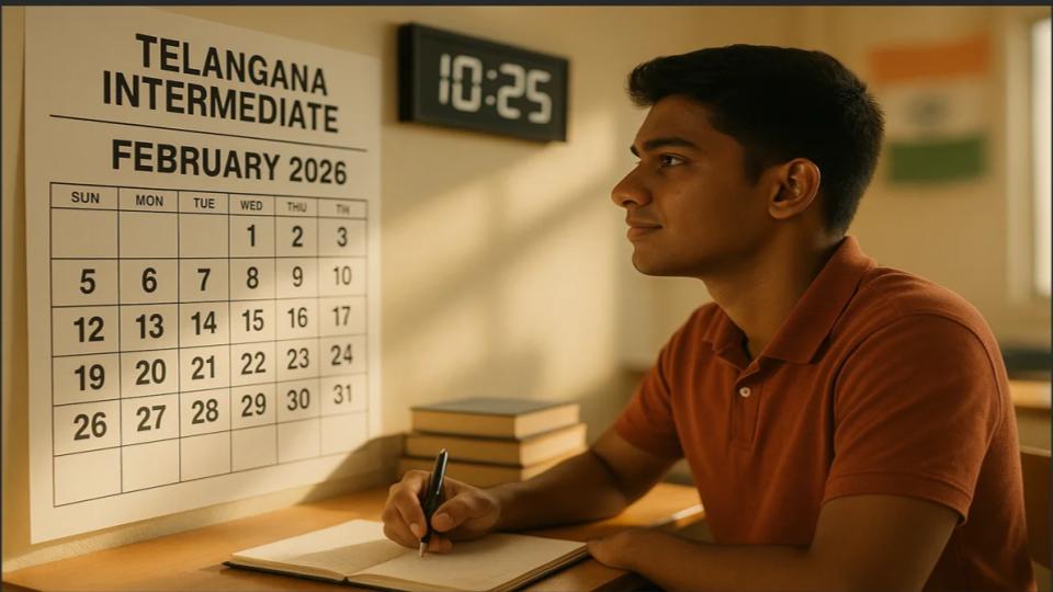 Inter Exams 2026 to begin in Telangana on Feb 25