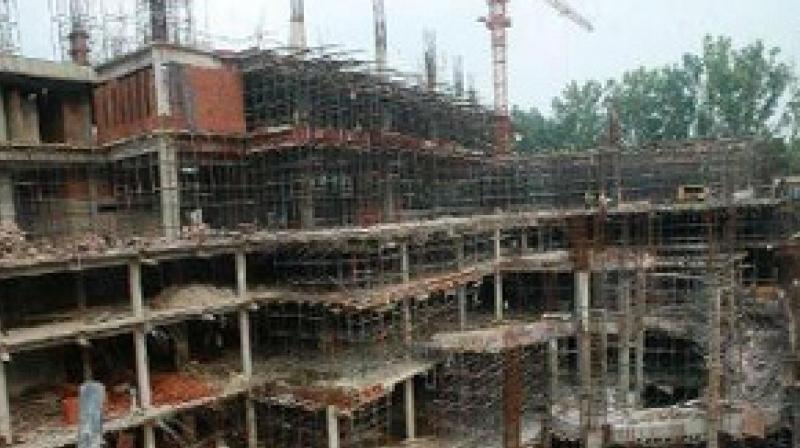 officialsdemolish13underconstructionstructuresinsangareddydist