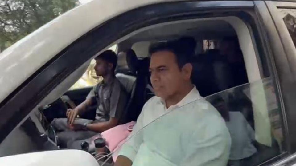 KTR Appears Before Nampally Court 