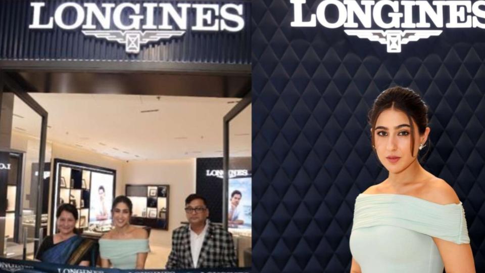 Sara Ali Khan launches Longines boutique at Inorbit Mall