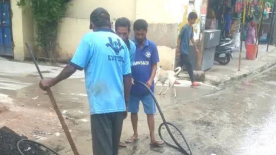 HMWSSB resolves sewage leak issue in Shaikpet
