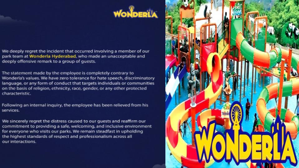Wonderla fires employee who made Islamophobic remark