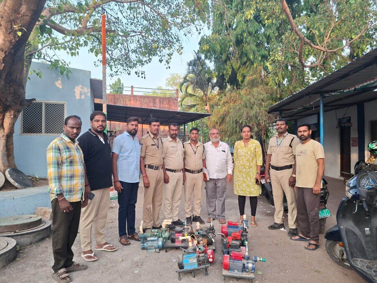 HMWSSB seizes 22 illegal motors during raids 