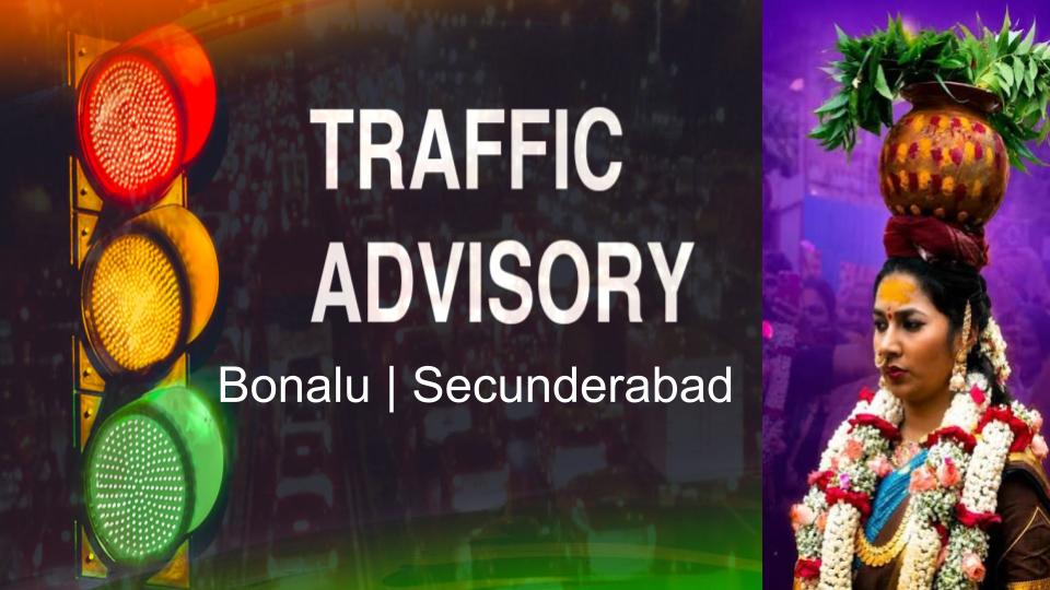 Traffic Police announce diversions in Secunderabad 