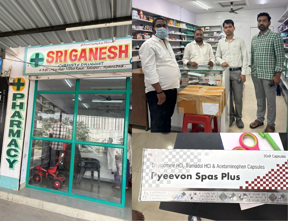 TG SAFE seizes 6,368 Tramadol capsules from medical shop in Sangareddy