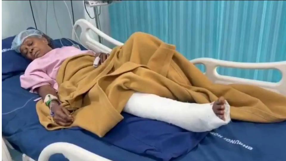 Woman injured after leg gets entangled in Chinese Manja in Hyderabad