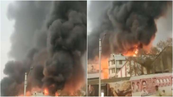 Major fire breaks out at godown at Chikkadpally