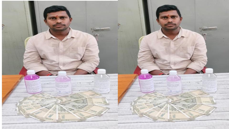 Revenue inspector caught taking Rs. 7,000 bribe in Nizamabad
