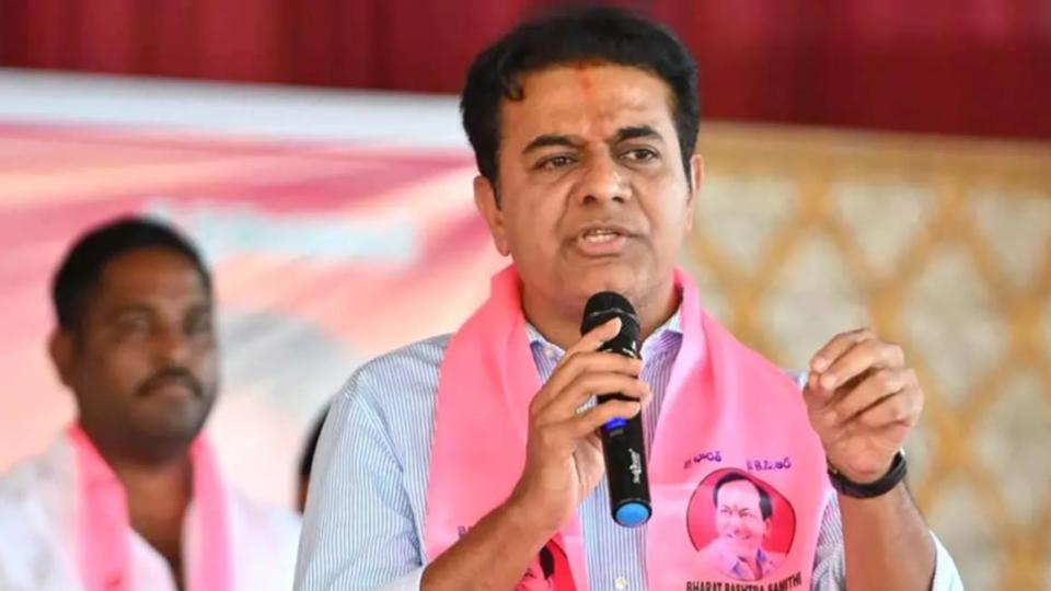 KTR slams Telangana Govt on inhuman handling of bodies 