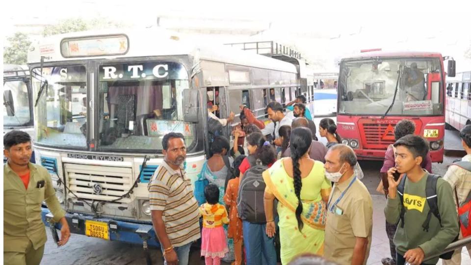 TGSRTC to run 1,200 special buses from Hyderabad for Sankranti