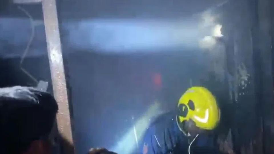 Major fire accident occurred in Vijayanagar Colony, no casualties