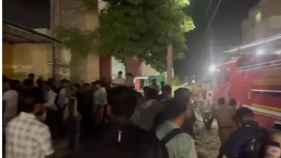 Fire Breaks Out at ATM Kiosk in Kukatpally