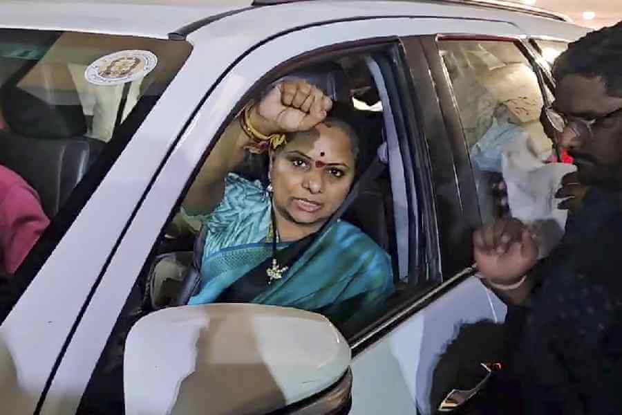 BRS legislator Kavitha remanded to ED custody till March 23