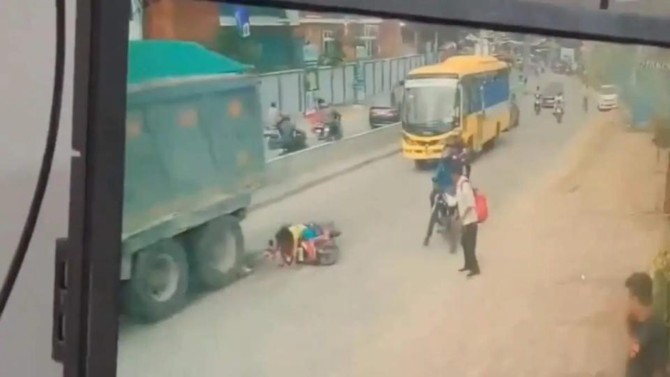School boy run over by tipper in Dundigal