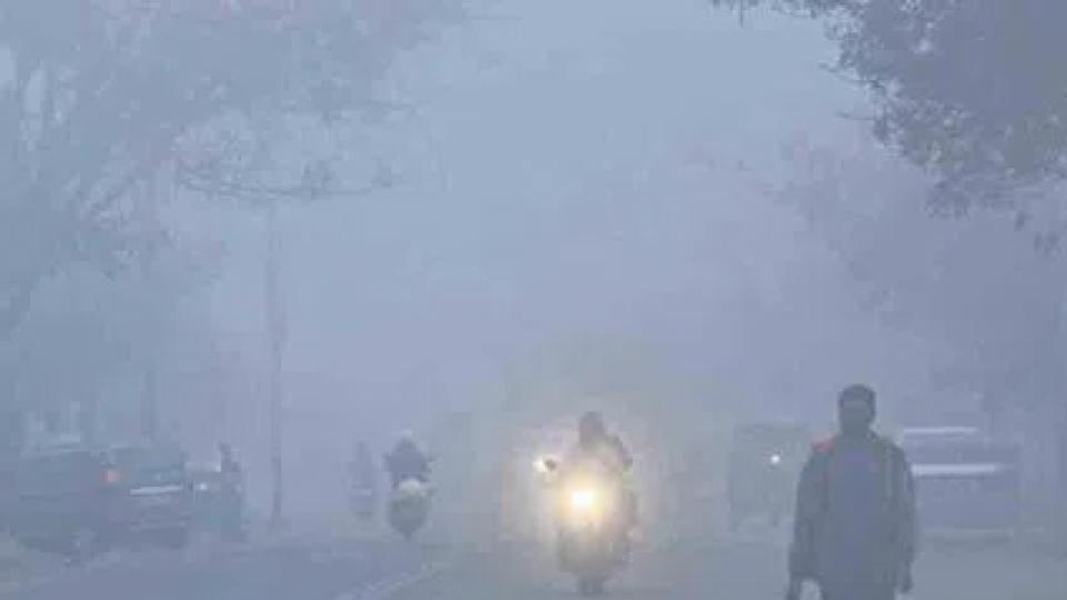 Dense fog blankets Hyderabad city, visibility drops